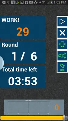 HIIT interval training timer android App screenshot 3